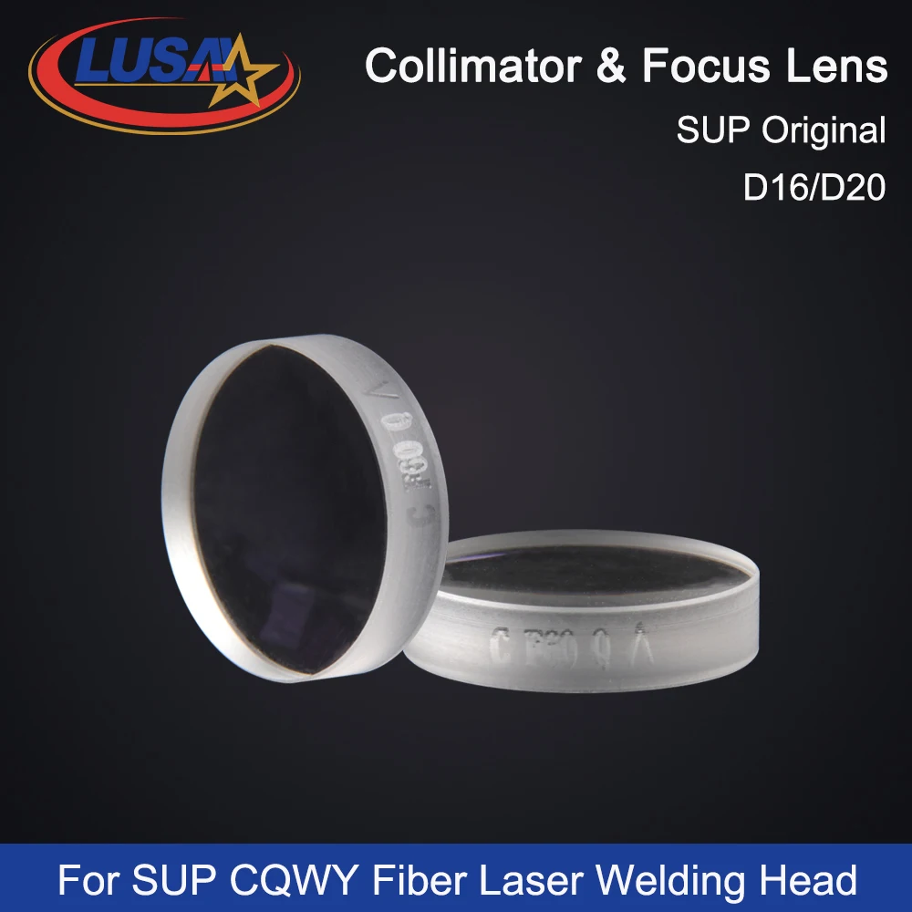 Imagem -06 - Lusai Sup Cqwy Lente de Foco do Colimador do Laser Soldadura Haad Claro Original D16d20 F60-f800 Sup20s t Sup21t Sup23s t Sup22c