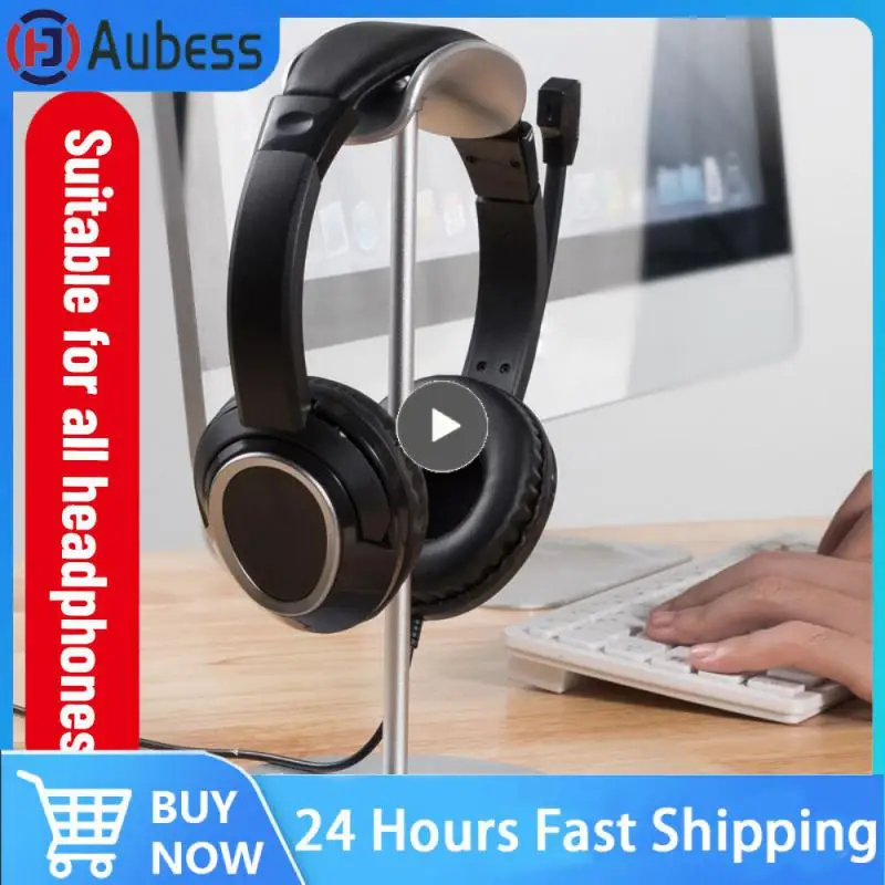 Mount Hanger Detachable Headphone Stand Earphone Stand Table Headset Holde Alloy Aluminium Stand Desk Holder Stand