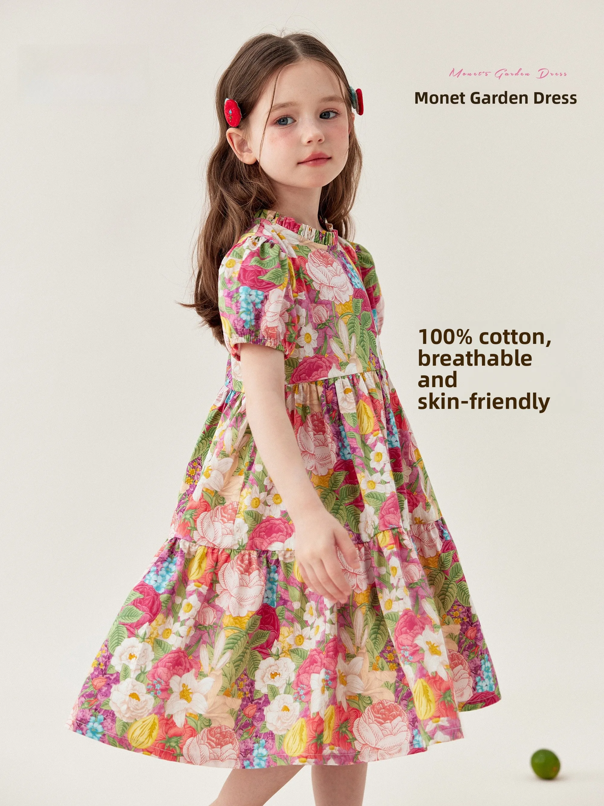 robe-en-coton-a-motif-floral-retro-pour-filles-60-fils-motif-papillons-et-fleurs-jupe-trapeze-manches-courtes-printemps-ete