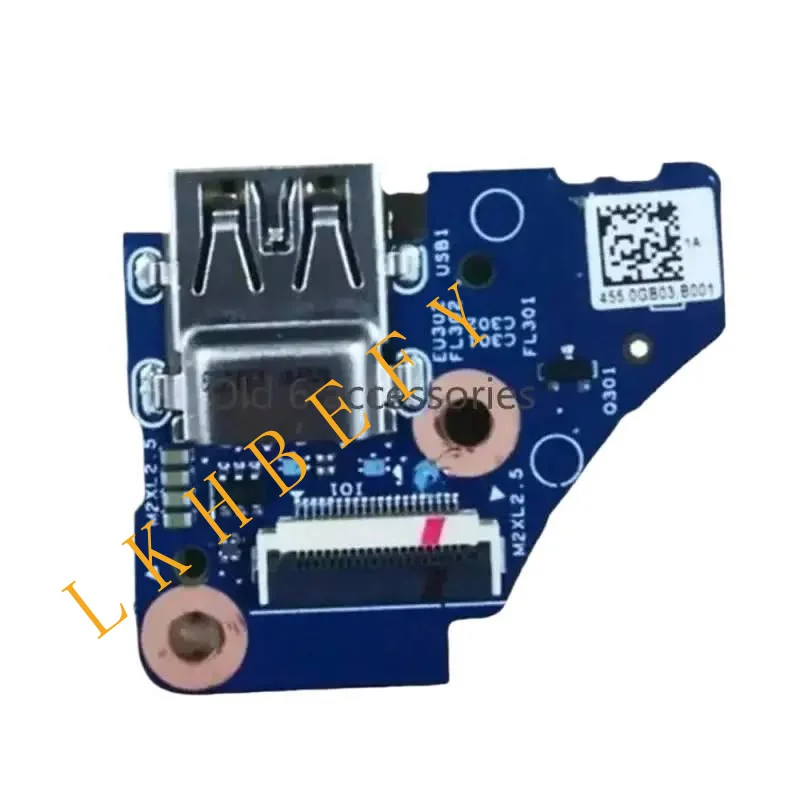 

” For ENVY X360 15-DR 15-DS TPN-W142 USB Switch Board Power 448.0GB01.0011