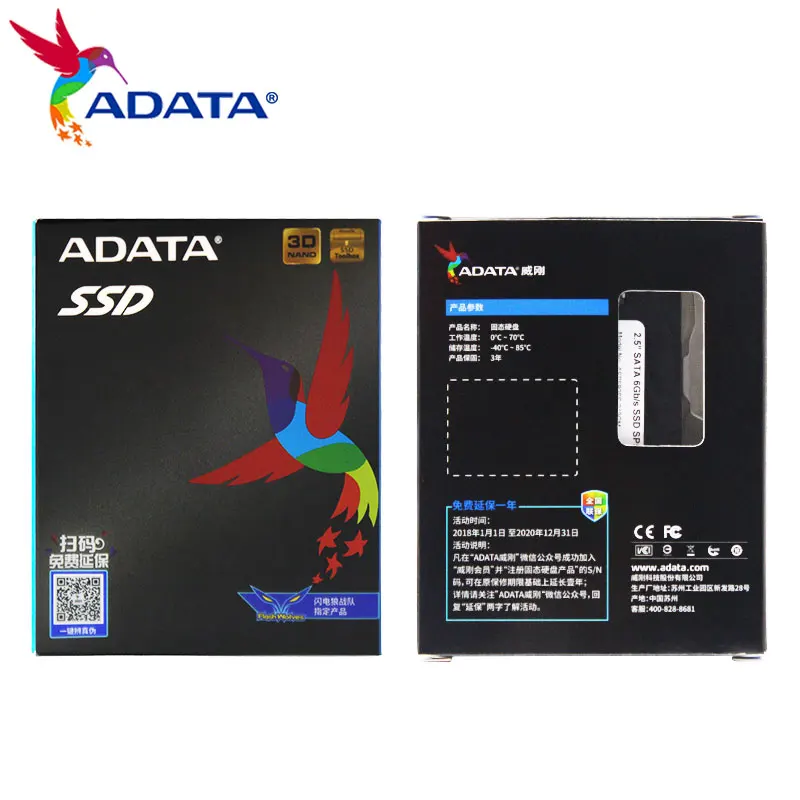 100% 오리지널 ADATA SSD SATA 솔리드 스테이트 드라이브, SP580, 120GB, 240GB, 480GB, 960GB, 2.5 인치 내장 하드 드라이브, NVMe PCIe 3.0 하드 디스크