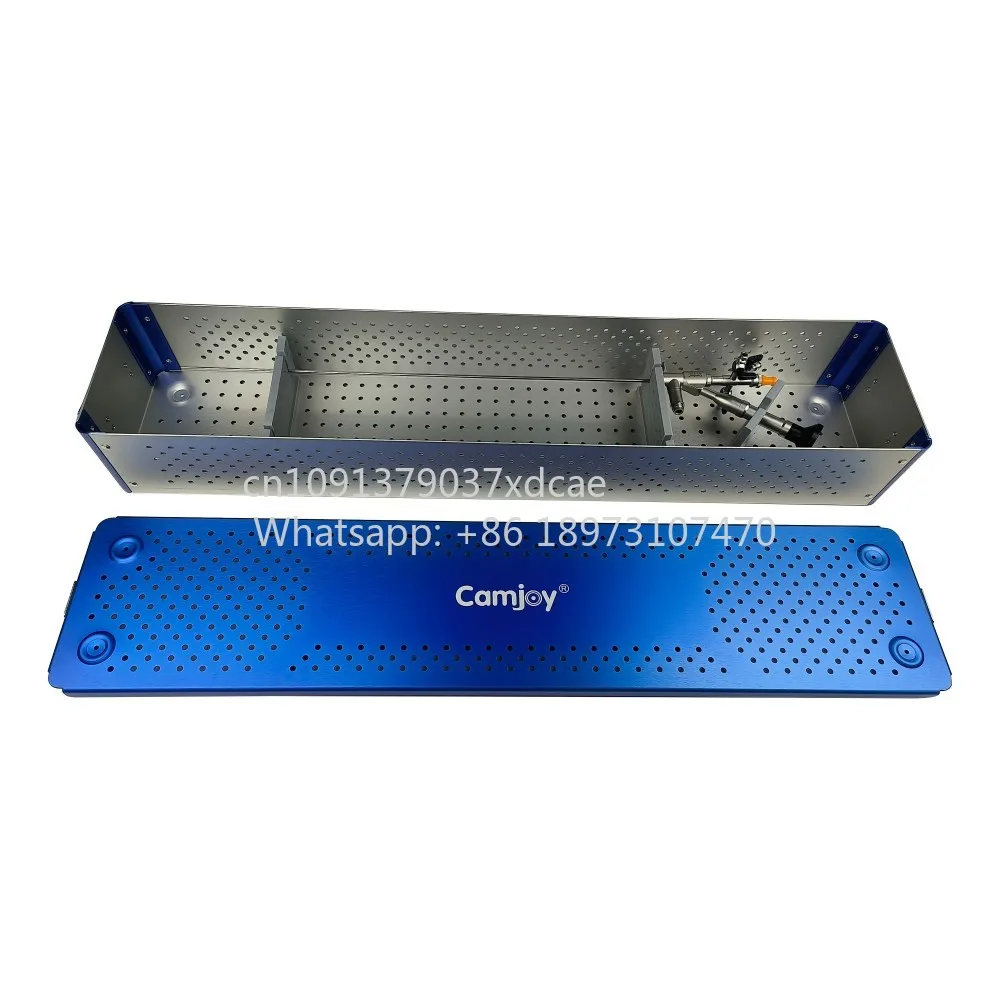 2026 New Camjoy 4.5/5.5fr Rigid Ureteroscope Stainless Steel Autoclavable . Surgical Instruments With Sterilization Box