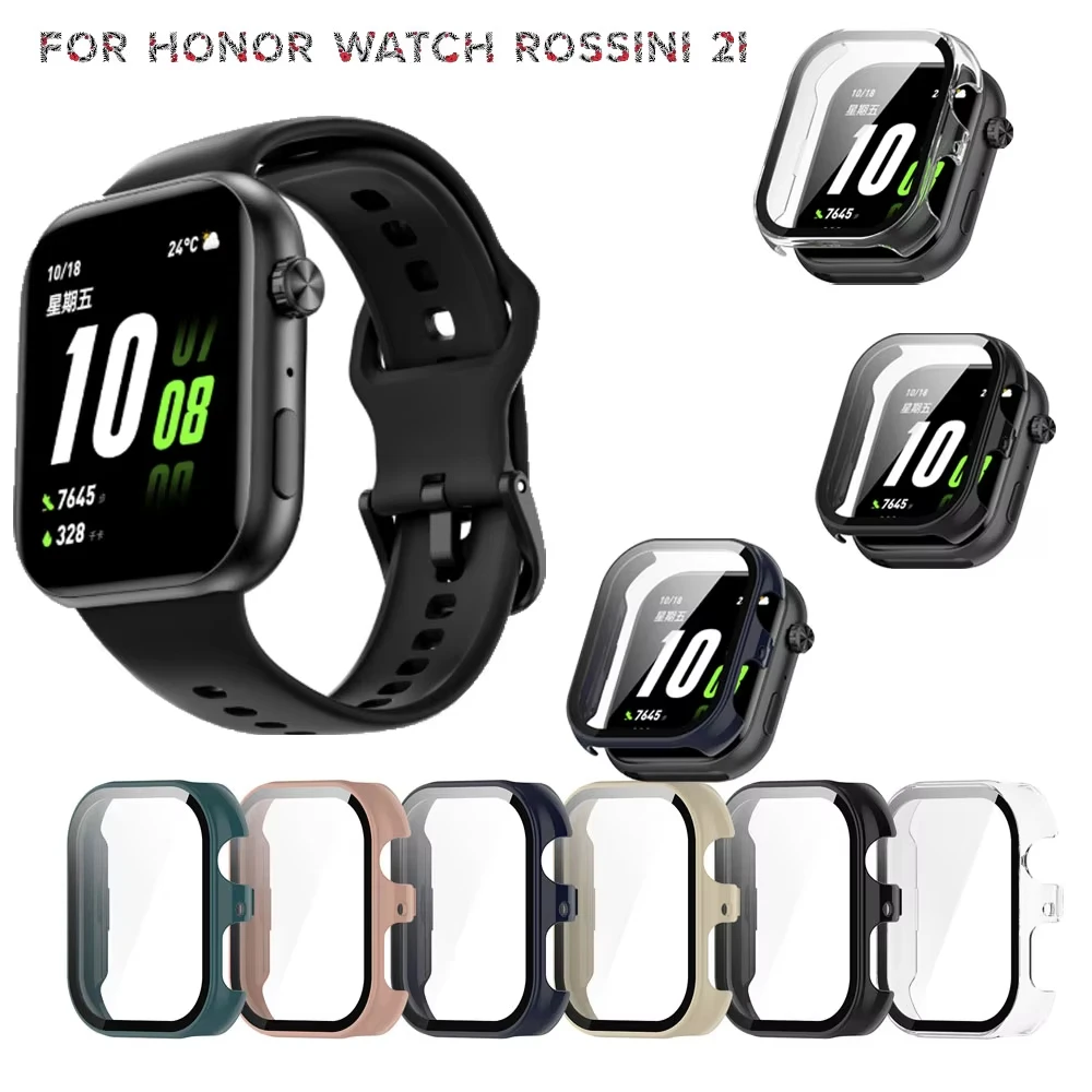 PC Case For Honor Choice ROSSINI Smart Watch 2i High Quality Hard Tempered Glass Screen Bumper Protective Cover for Honor Choice