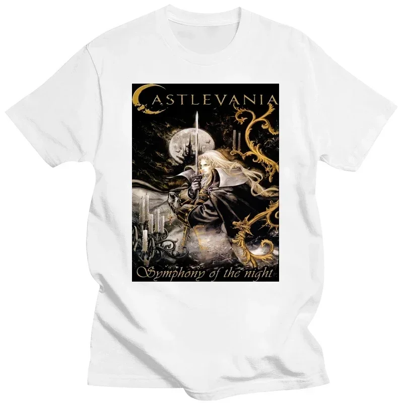 CASTLEVANIA Symphony of the Night Alucard v2 T SHIRT game black sizes S - 5XL New Arrival Informal fashion men manga clothes