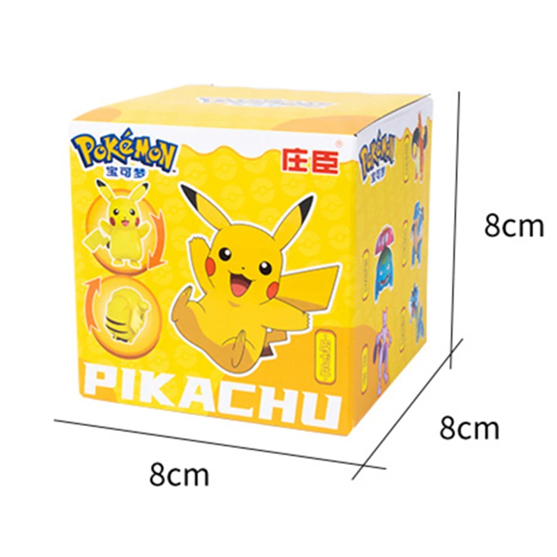 ZhuangChen Original POKEMON Pokeball Deformation Figure Toy Pikachu Action Anime Figure Charizard Poké Ball Model Kids For Toy