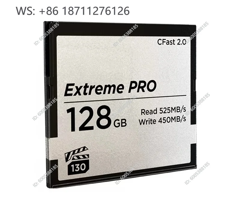 CF card 128G memory card CFAST2.0 high speed camera memory  525MB