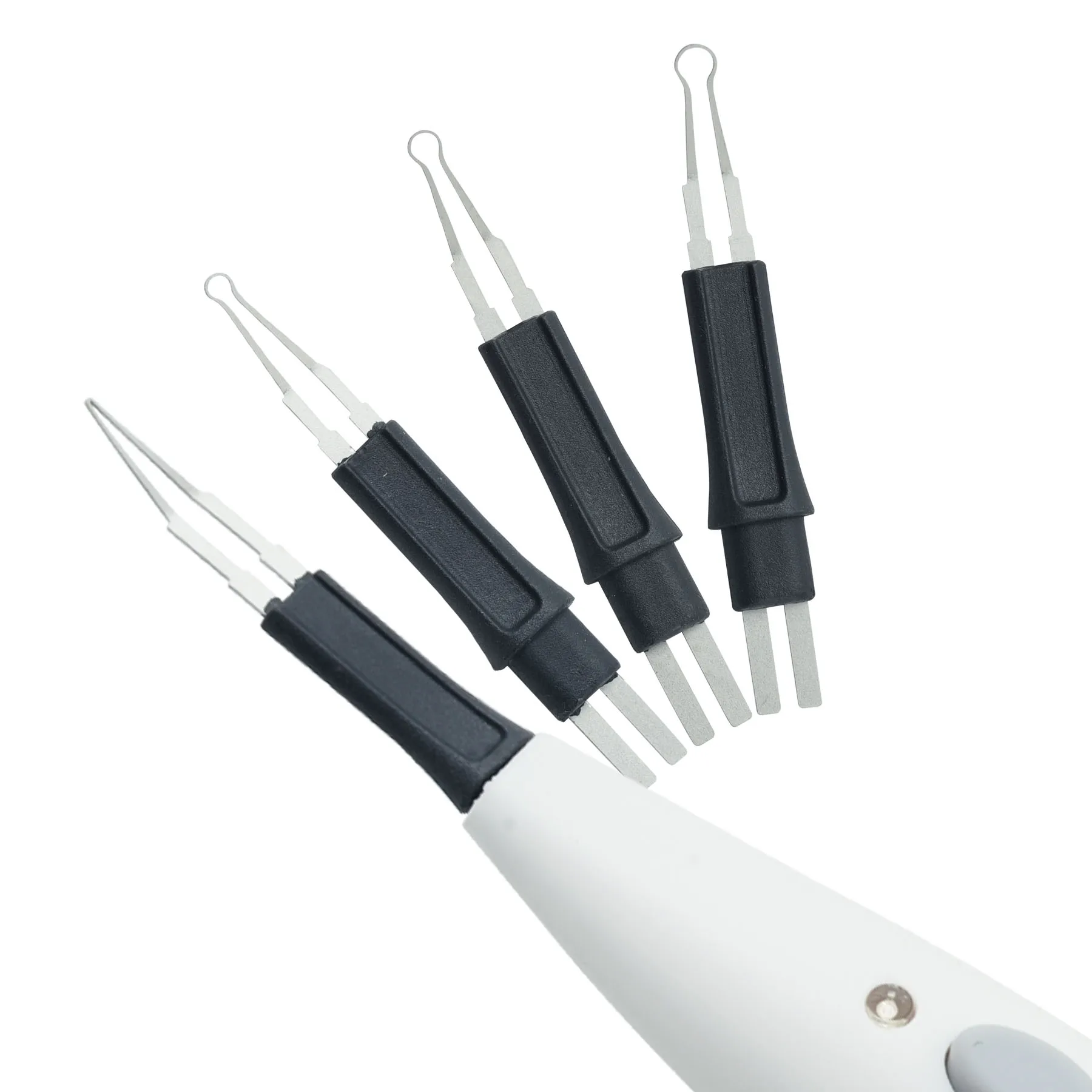 WELL CK Dental 4pcs/pack Dental Heated Gutta Cutter Tips For Gutta Percha Point Heating Cutter Tooth Gum Dentist Tools