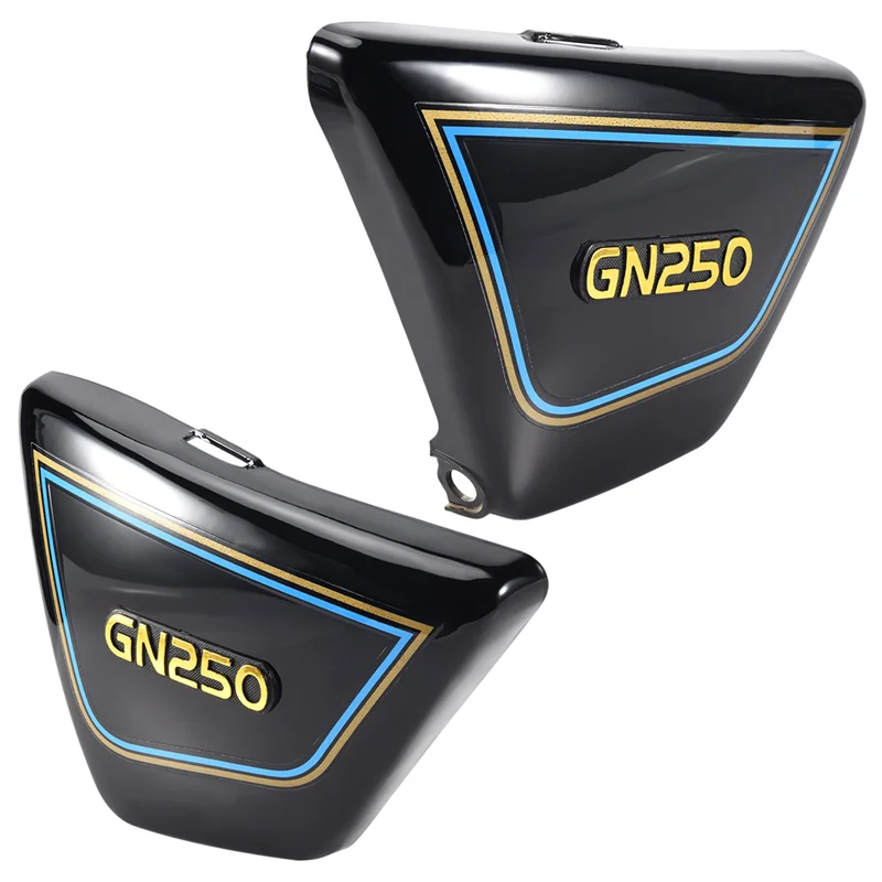A45F-1 par de painéis de cobertura lateral direita e esquerda para peças de motocicleta suzuki gn 250 gn250 gn250 peças de motocicleta