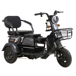 Electric Tricycle, Adult, Elderly, Leisure, Small-scale Home Transport for Children.