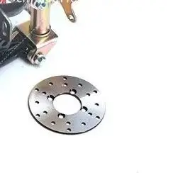 

Homemade Four-wheel Motorcycle Accessories Modified Small Inverted Three-wheel Kart Front Frame Beach Suspension Disc Brake