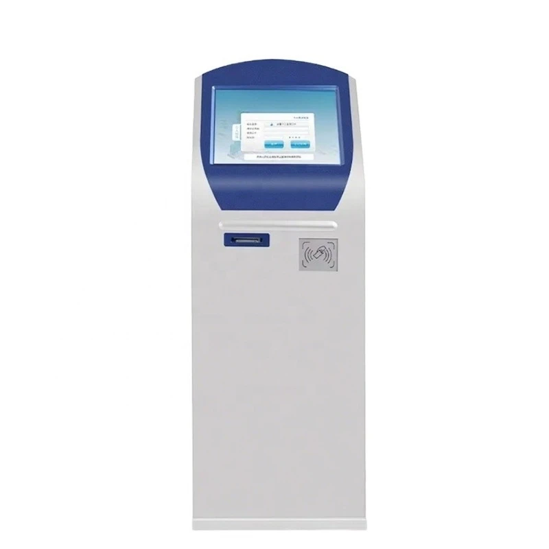 Self-service Kiosk Self Check in Hotel Win10 Self Service Queue Ticketing Touch Screen Kiosk with Printer