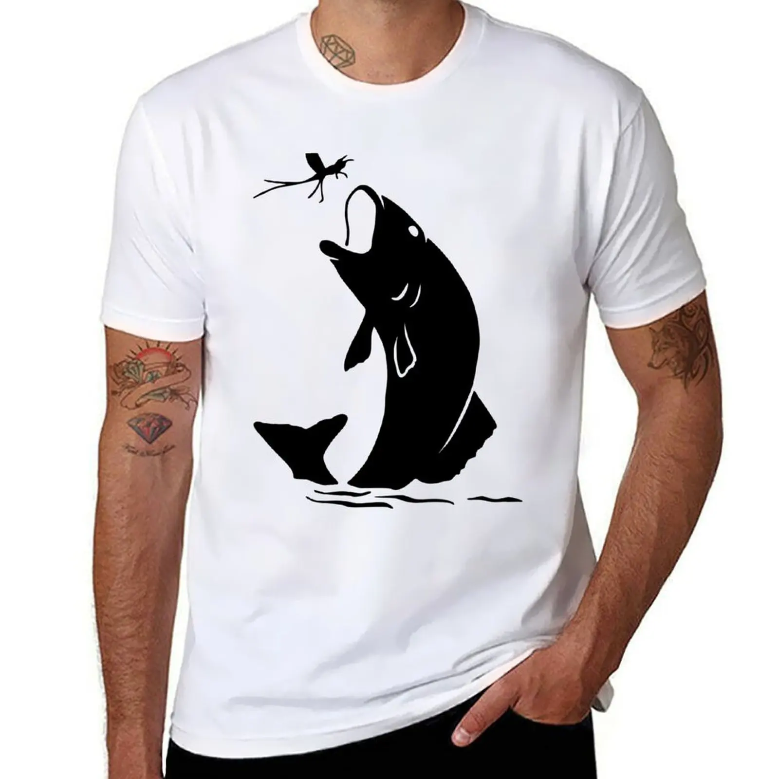 

Fly Fishing - fly fishing T-Shirt cotton t shirts high quality man t shirt designer T-Shirt