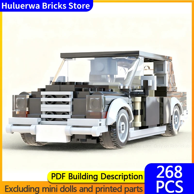 

Модель скоростного гоночного автомобиля MOC, строительные кирпичи 600 SWB, классический роскошный автомобиль, модульная технология, детский праздничный подарок, сборный игрушечный костюм