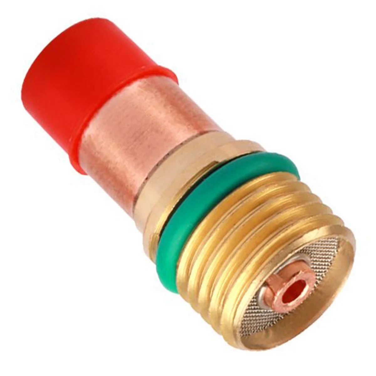 AA98 24 Glass Anticollision Nozzle 2.4mm Collect Body Gas Lens Gasket Kit for TIG Welding Torch WP‑17/18/26 Accessories