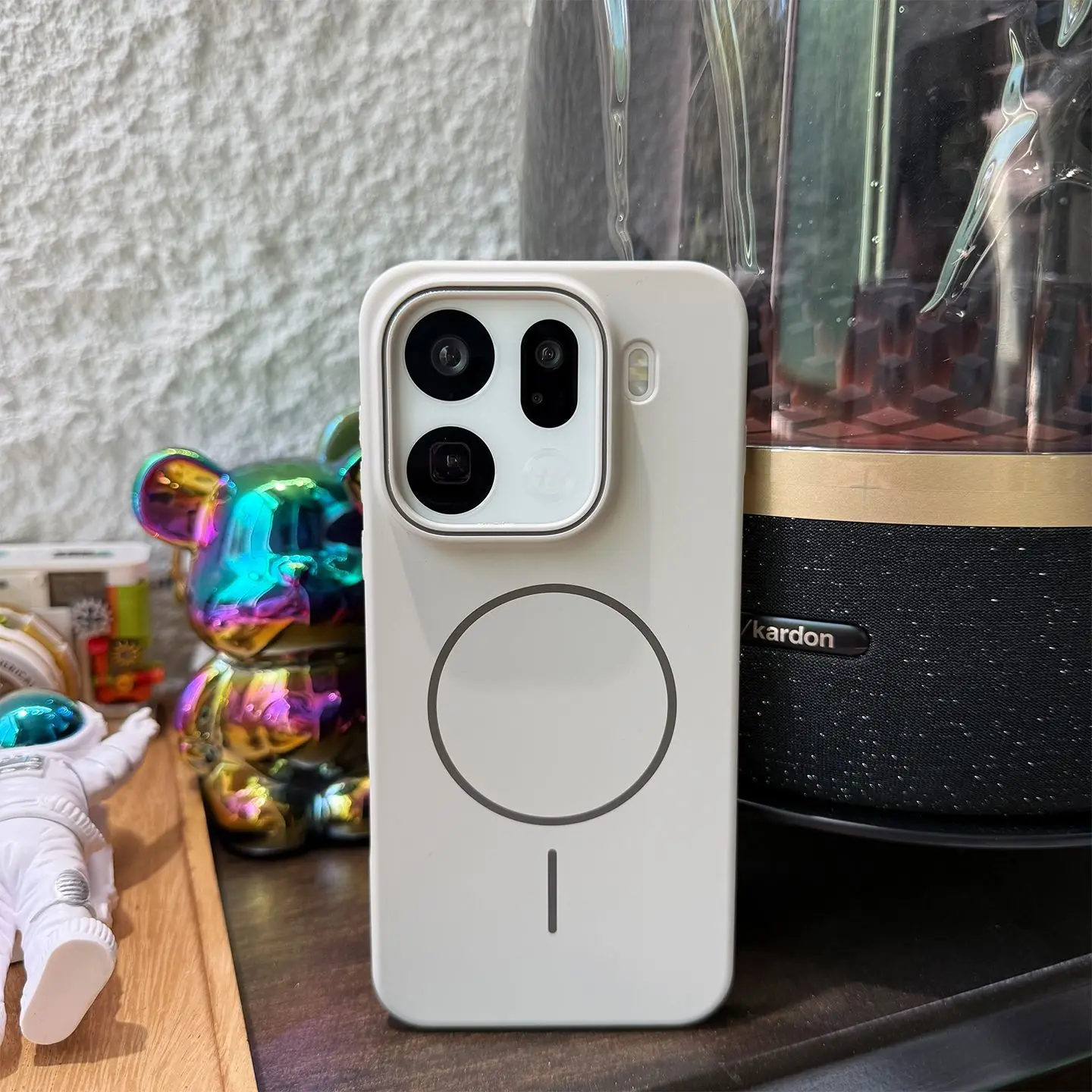 Für OPPO Find X9 Pro Hülle Luxuriöse weiche, feuchtigkeitsspendende PC-Abdeckung mit kabelloser Ladefunktion für OPPO Find X9Pro stoßfester Bumper Funda