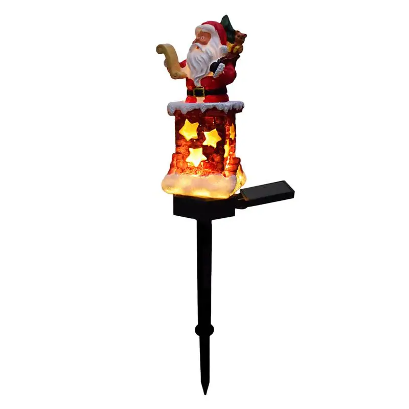 

Solar Christmas Garden Stake Lights Solar Waterproof Outside Stake Lights Solar Pathway Lights For Gardens Patios Lawns