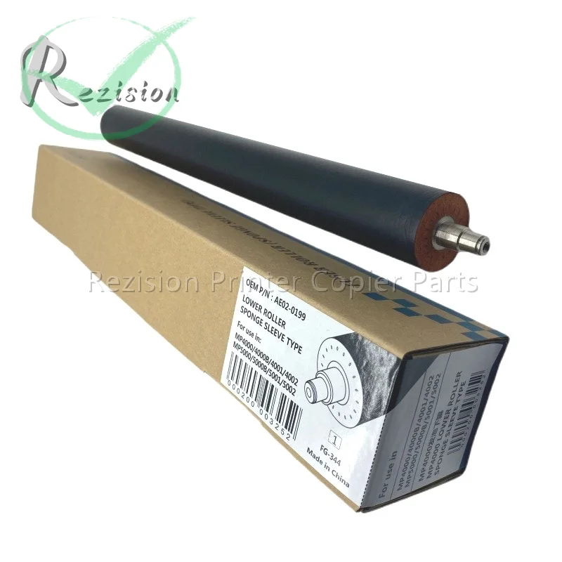 High Quality AE02-0171 Lower Roller For Ricoh MP C4000 C5000 C2800 C3300 Fuser Upper Pressure Roller Copier Parts AE02-0171