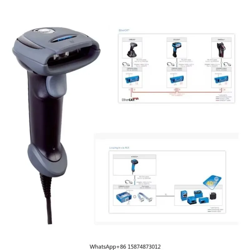 

New Product SICK Mobile handheld Barcode Scanner: IDM IDM140-411S USB Kit 6080730