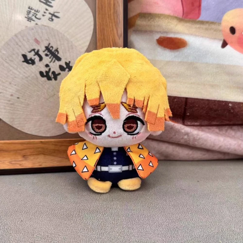 10 سنتيمتر أنيمي دور Kochou Shinobu Iguro Obanai Kawaii تأثيري دمية صغيرة قلادة بلوشيز لعبة أرقام المشجعين جمع الهدايا بلوشي