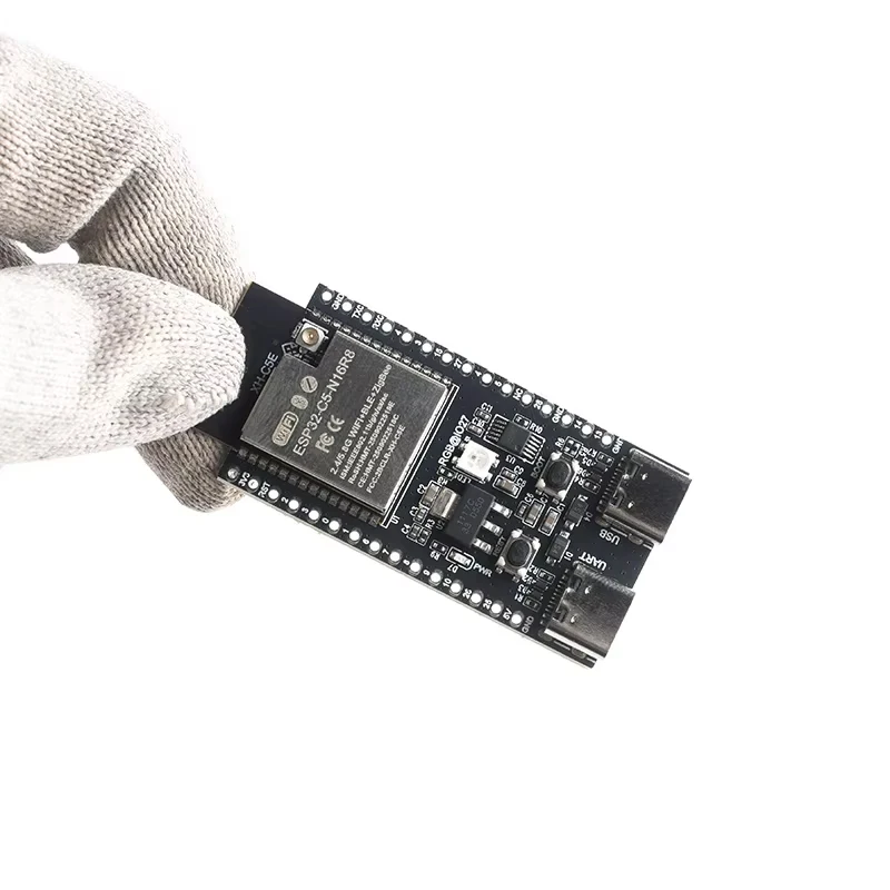 ZE JIE ESP32‑C5 Core Development Board Module ESP32‑C5‑N4 / N8R8 / N16R8 / UNO WiFi 6 Bluetooth 5