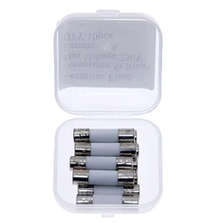 5x20mm 250V Fast Blow Ceramic Fuse 0.1A 0.25A 0.5A 1A 2A 2.5A 3A 3.15A 4A 5A 6A 6.3A 8A 10A 15A 16A 20A 30A