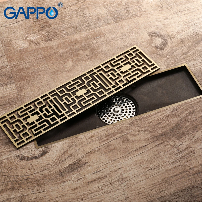 Gappo Drains Anti-odor Bathroom Shower Floor Cover Drains Drainers Stopper Drainer Strainers Bathroom Accessories Y85820