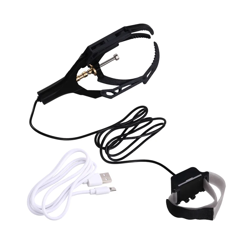 B04C-ライトコントロールメカニカルクロー DJI用 ドローン用 フィルライト付き 距離制限なし ドローンレスキュー用品 ブラック