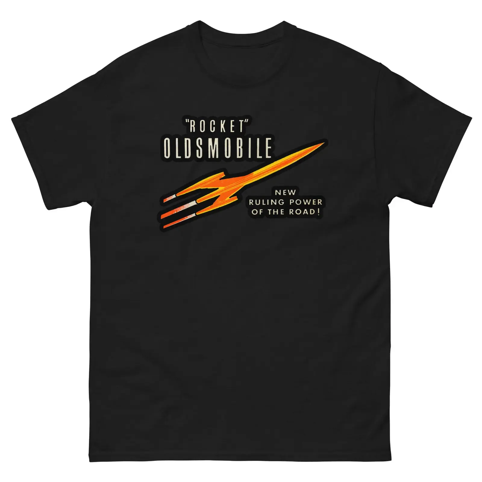 Rocket Oldsmobile Vintage Rocket 88 Dealership T-Shirt