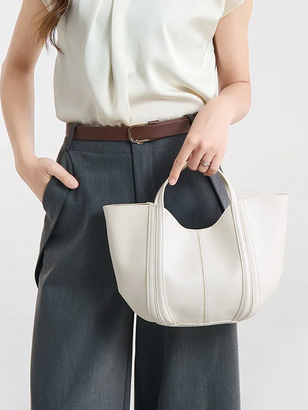 

Large Capaci Casual Women's Crossbody Bag oulder Bag Single Strap Satchel Handbag with Stitching Decoration