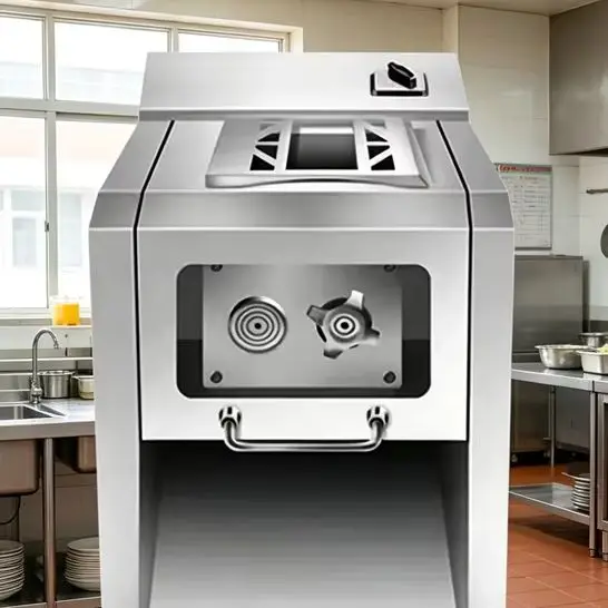 Electric Meat Cutter Fully Automatic Multifunctional Vertical Vegetable Bean Skin Shredder Home Kitchen Appliance