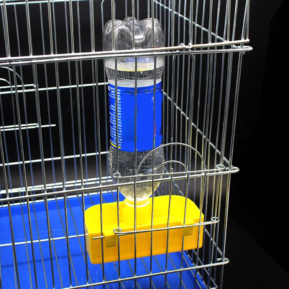 

2PCS Parrot Dispenser Durable Plastic Pigeon Drinking Fountain for Birds Bird Feeder Pet Supplies Water Cup Bottle