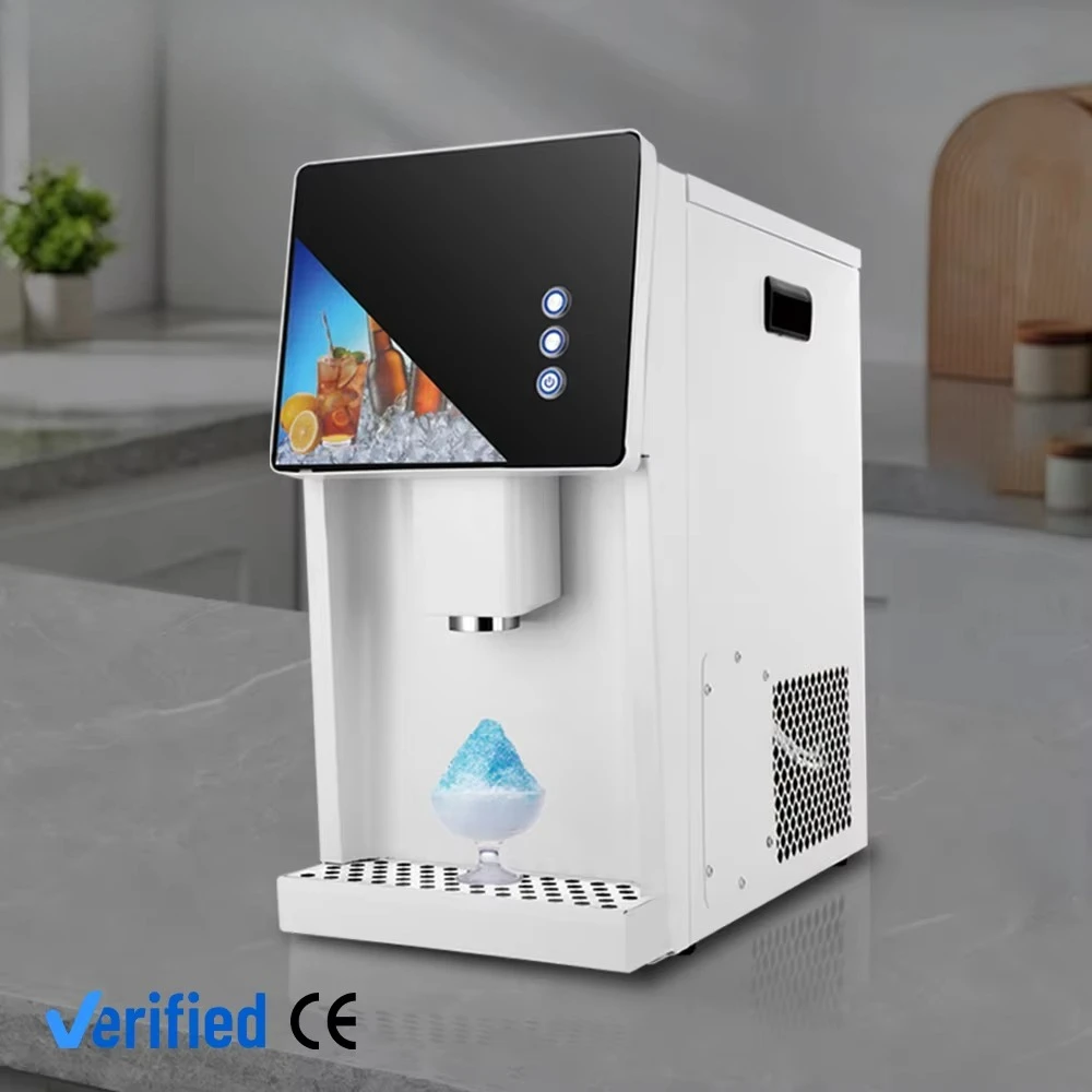 Wholesale 50 KG/24 h Home Nugget Desktop Party Ice Maker, Por Chewable Pebble Ice Machine Water Dispenser for Beverages