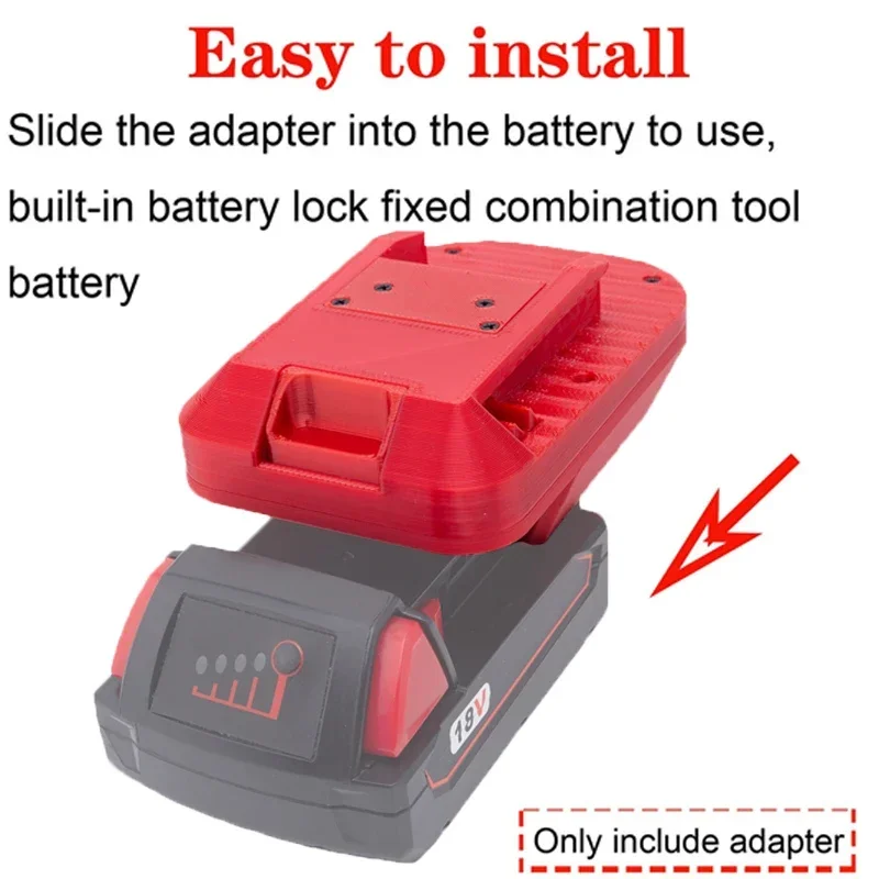 Adaptateur de batterie pour Milwaukee 18V Eddie ion vers SKCanon, convertisseur de batterie en dégrad, adaptateur portable, accessoires pour outils