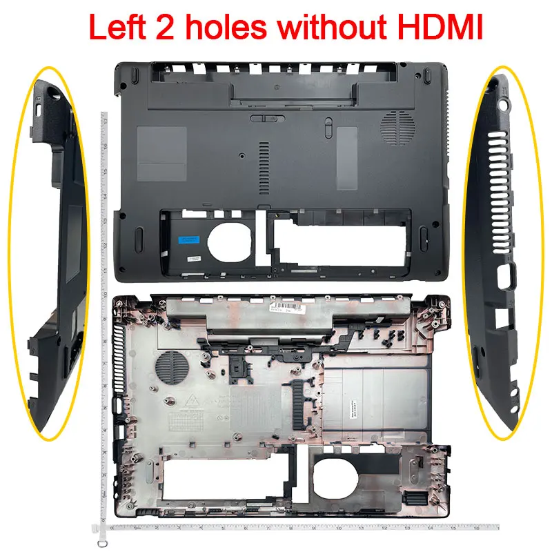 Nowy laptop dolny skrzynki pokrywa dla Acer Aspire 5250 5733 P/N: AP0FO000N00 D powłoki