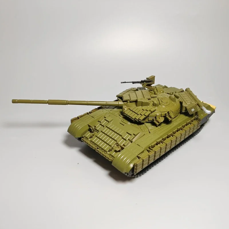 1:43 Scale Diecast Alloy T-64BV Main Battle Tank Model Militarized Combat Track Type Classics Nostalgia Adult Souvenir Gifts