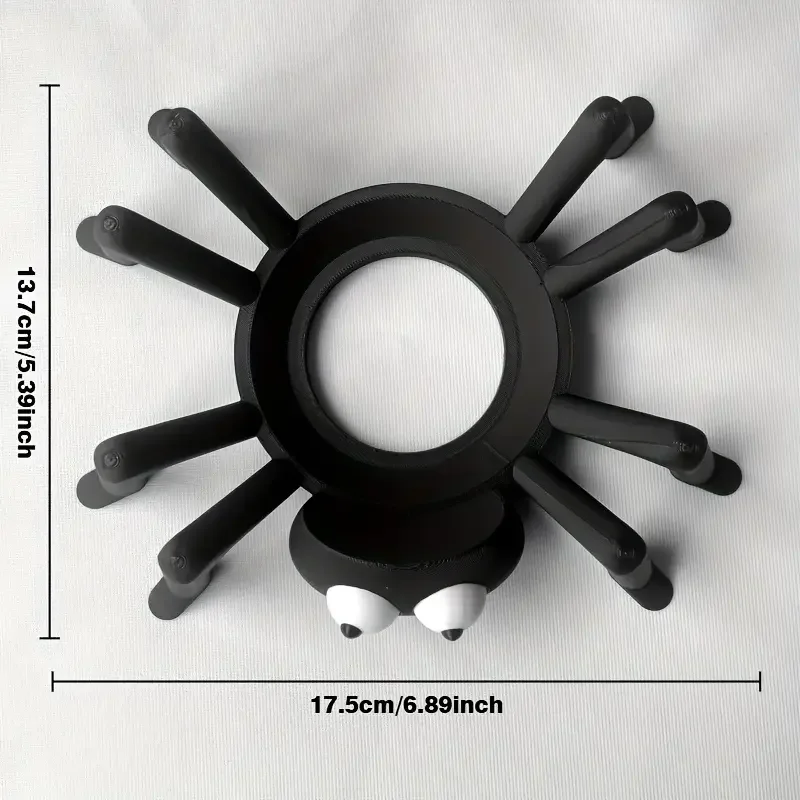 3D Printed Spider-Themed Stand, Smart Speaker Stand for Alexa Echo Dot 4Th/5Th Generation and Homepod Mini, Perfect for Halloween and Christmas Decorations, Desktop Display Stand view 6