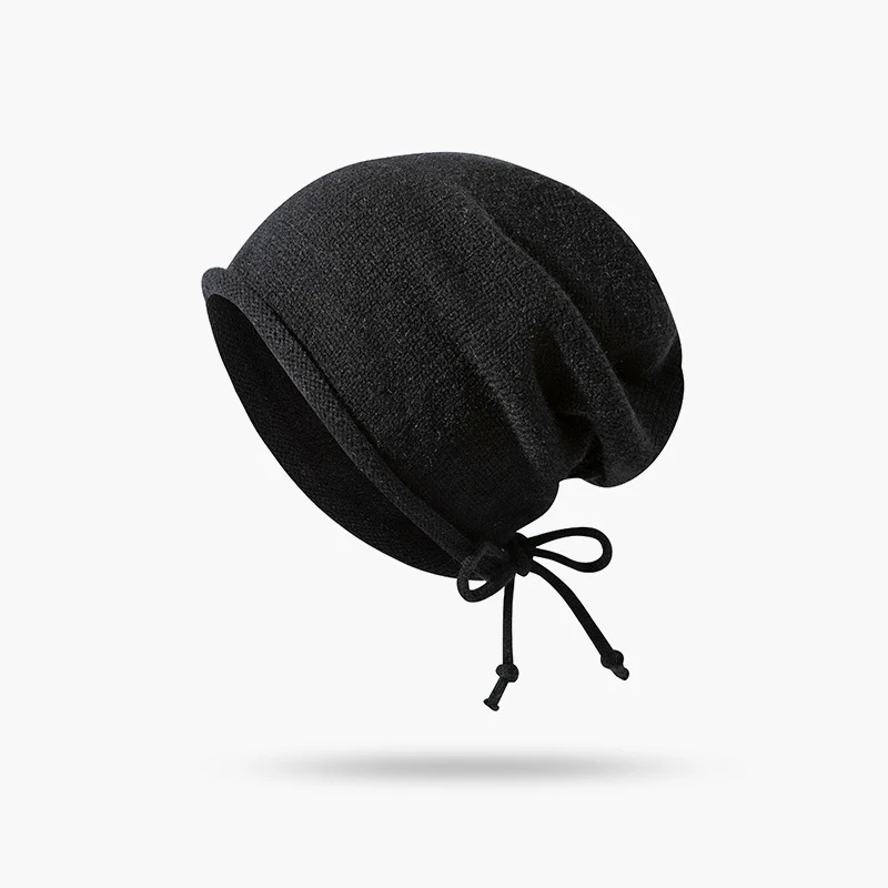 قبعة للنساء متعددة الاستخدامات في خريف وشتاء، محيط الرأس الكبير، حواف ملفوفة، قبعات تكدرت تظهر الوجه، قبعة باردة برأس صغير #6