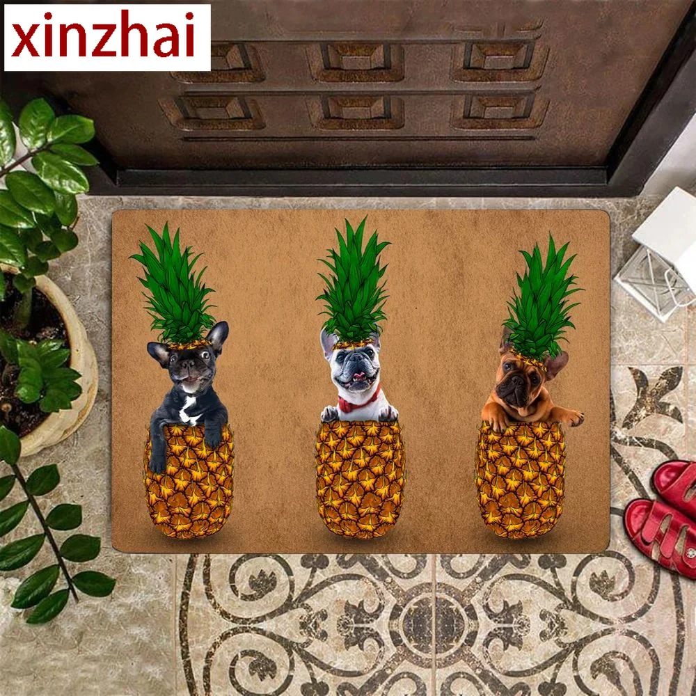 CLOOCL Pet dog Shih Tzu Doormat 3D Printed My Dog Doormat Non Slip Door Floor Mat Decor Porch Doormat 40x60cm Drop Shipping