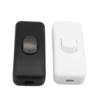 White Black On/off Inline Switch 220v Black White Color Table Light Cable Switch Desk Lamp