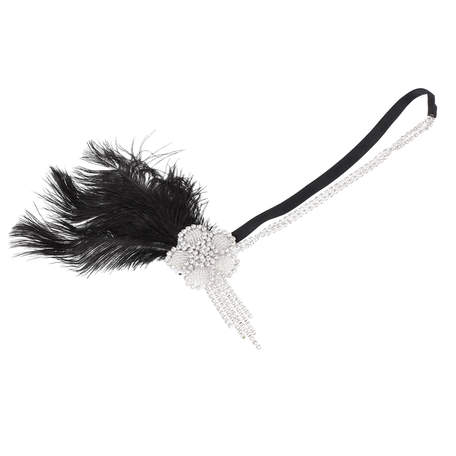 

Headband Plume Headdress Women Hairband Party Headwear Bands Ladies Accessories Hairstyle Tool Costumes Performance
