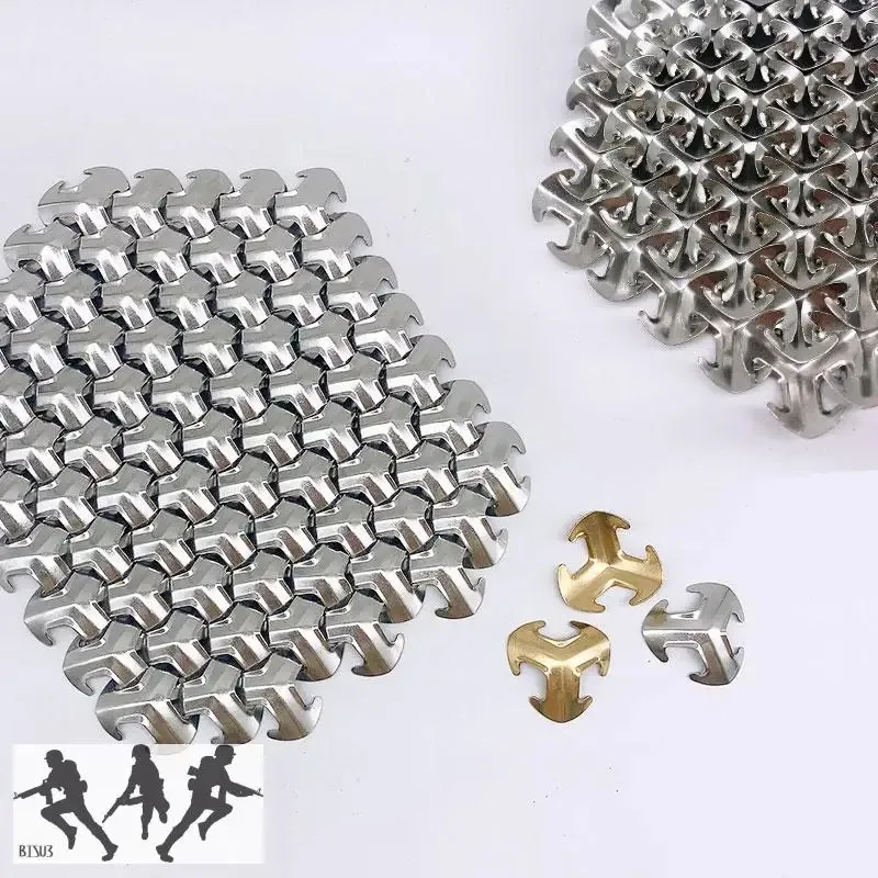 100 Stück Rüstungsstück Rüstung Krawattenstück chinesischer Stil Rüstung hausgemachtes DIY-Zubehör