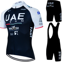 Cycling Bib Man Bike Outfit Tricuta UAE Men's Jacket Sports Set Clothing 2025 Sportswear Jersey Pants Gel Mtb Jerseys Blouse Kit