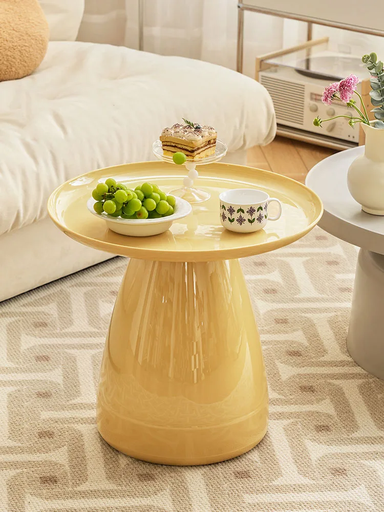 

Nordic Home Furniture Round Coffee End Tables Modern Living Room Tv Sofa Side Small Table Center Table Balcony Auxiliary Desk