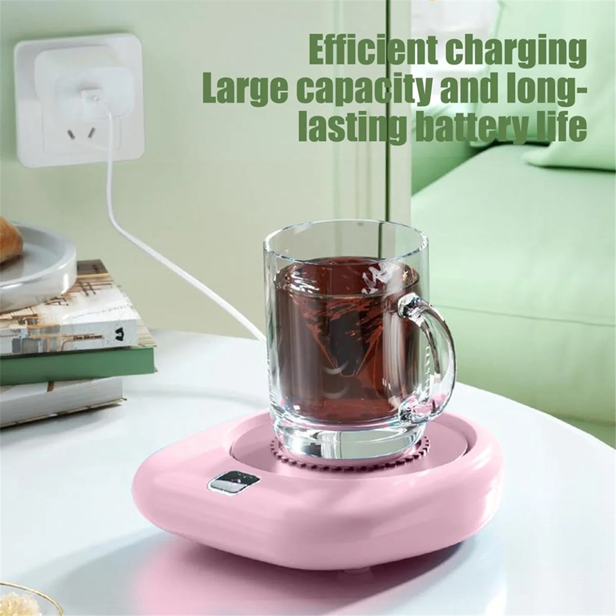 A71P USB القهوة القدح اثارة الصحن التحريك التلقائي والبرد السريع للمنزل والمكتب المحمولة التلقائي اثارة الوسادة أ #4