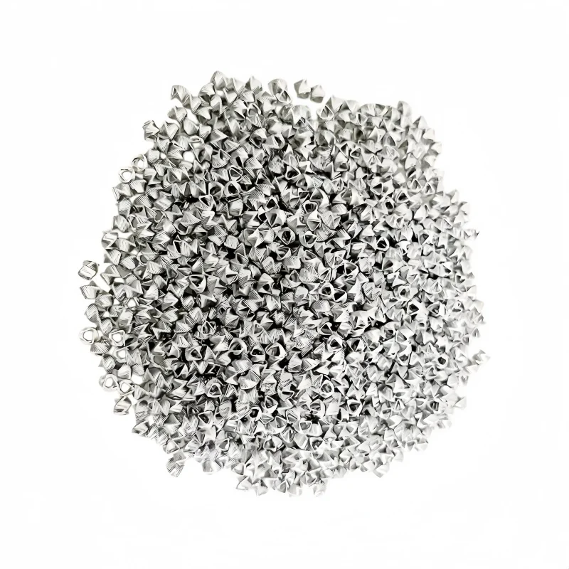 304 Stainless Steel Triangular Spiral Prism Distillation Filling, Fenske Spiral Spring Shaped 500g, Craft Beer Accessory