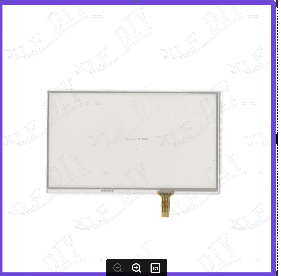

ZYS for Explay PN-965 compatible touchglass 4lines resistance screen this is compatible Touchsensor