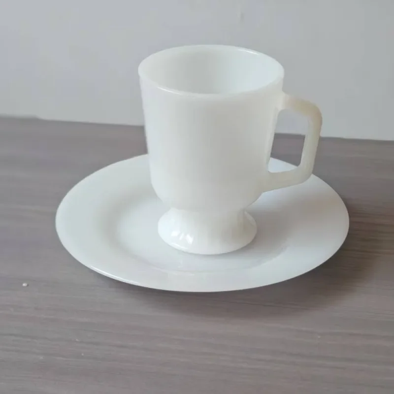 

Кофейная чашка, высокая чашка для молочного сока, стеклянный кофейный сервиз из нефрита и молока