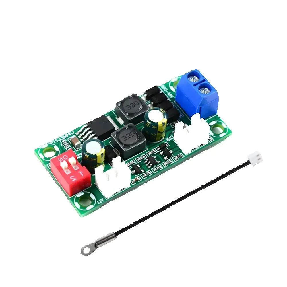 

Temperature Control Fan Module Support Four Gears Smart Fan Speed Controller For- DC12V/24V Fan Specifications Cooler Board