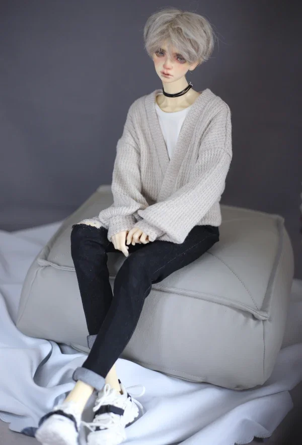 （Customize 30 Days）1/3 ID75 Uncle GR Doll BJD/SD  doll Accessories cashmere cardigan with lantern sleeves 1pcs