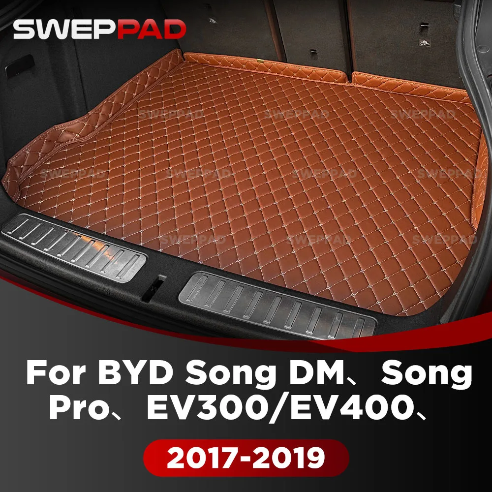 

For BYD Song DM、Song Pro、EV300/EV400、Song Pro New Energy 2017-2019 Custom Car Trunk Mat Cargo Liner Auto Interior Accessories